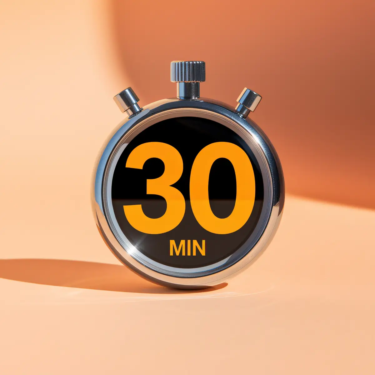 30 minutes clock