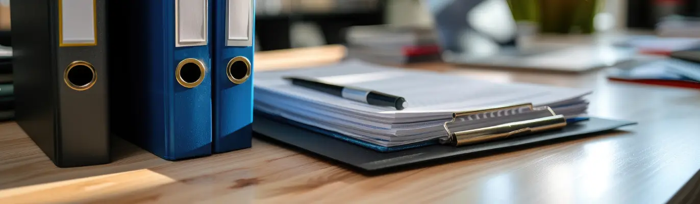 files and paperwork